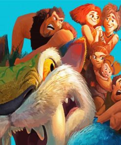 The Croods Adventure Movie Diamond Painting