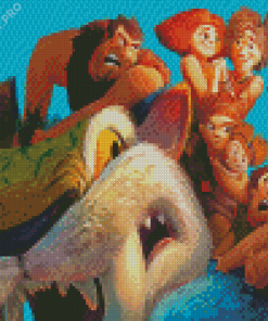 The Croods Adventure Movie Diamond Painting