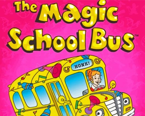 The Magic School Bus Diamond Painting