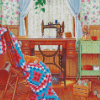 The Vintage Sewing Room Diamond Painting