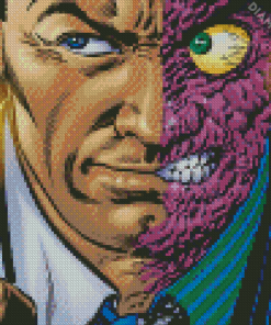 Two Face Diamond Painting