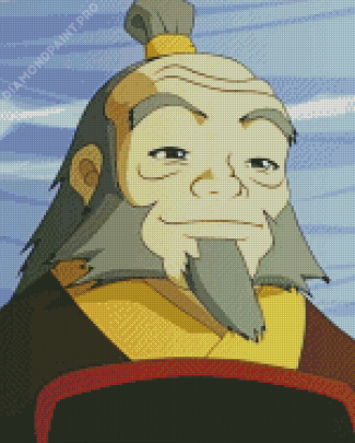 Uncle Iroh Avatar The Airbender Diamond Painting