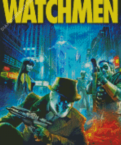 Watchmen Movie Characters Diamond Painting
