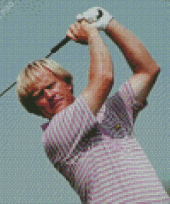 Young Jack Nicklaus Golfer Diamond Painting