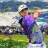 Abstract Rory McIlroy Diamond Painting