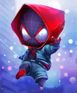 Adorable Baby Spide Man Diamond Painting