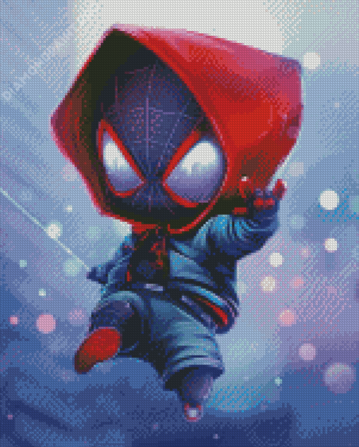 Adorable Baby Spide Man Diamond Painting