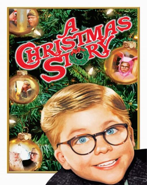 Aesthetic A Christmas Story Poster Diamond Painting