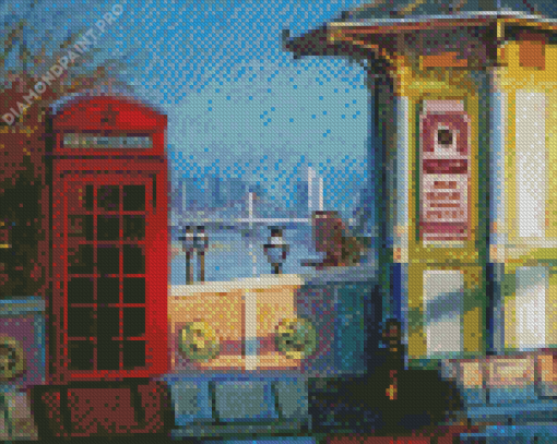 Aesthetic Albert Bridge Diamond Painting