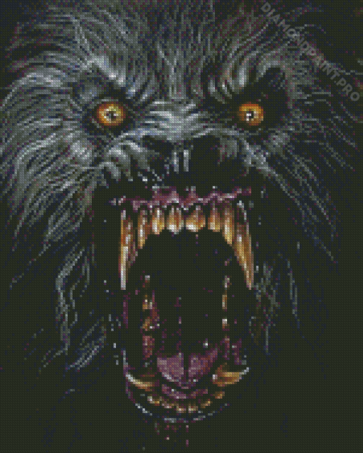 Aesthetic American Werewolf Diamond Painting