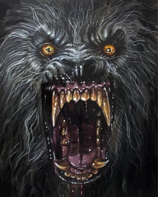 Aesthetic American Werewolf Diamond Painting