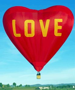Aesthetic Romantic Hot Air Balloon Art Diamond Painting