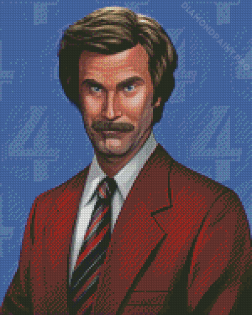 Aesthetic Anchorman Art Diamond Painting