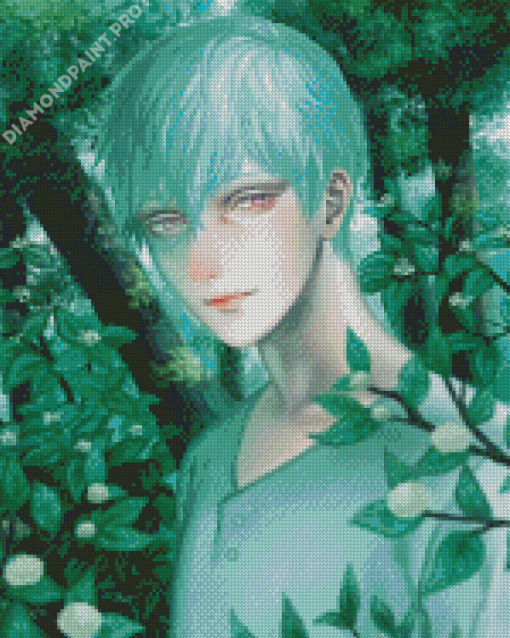 Cool Forest Boy Diamond Painting