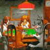 Dogs Playing Cards Diamond Painting