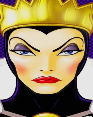 Evil Queen Snow White Diamond Painting