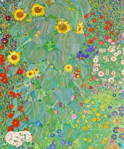 Flowers Gustav Klimt Diamond Painting