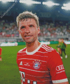 Thomas Muller Player Diamond Painting