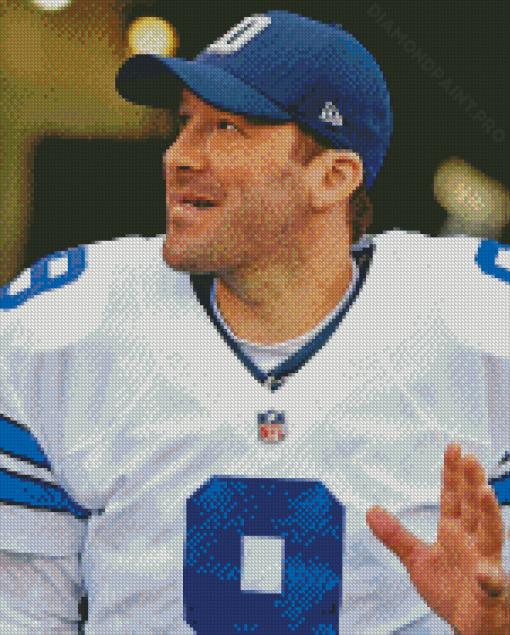 Tony Romo Footballer Diamond Painting