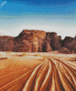 Wadi Rum Desert Valley Diamond Painting