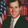 Young Rick Santorum Diamond Painting