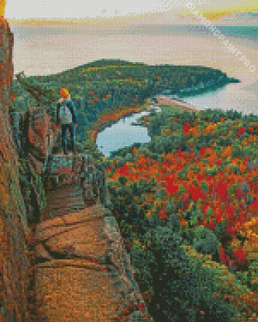 Acadia National Park Landscape Diamond Painting