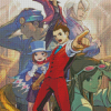 Ace Attorney Anime Manga Diamond Painting