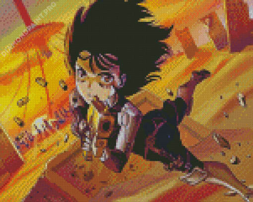 Aesthetic Battle Angel Alita Diamond Painting