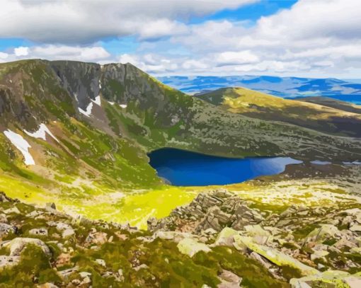 Aesthetic Cairngorms Diamond Painting