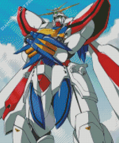 Aesthetic G Gundam Illustration Diamond Paintings
