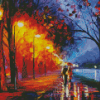 Alley By The Lake Art Diamond Painting