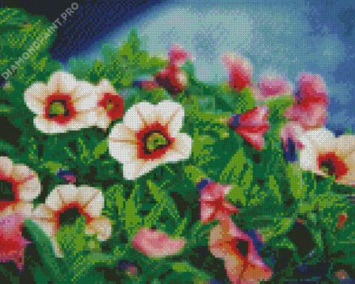 Beautiful Small Flowers Art Diamond Paintings