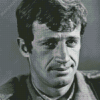 Black And White Jean Paul Belmondo Diamond Paintings