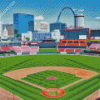 Busch Stadium Art Diamond Paintings