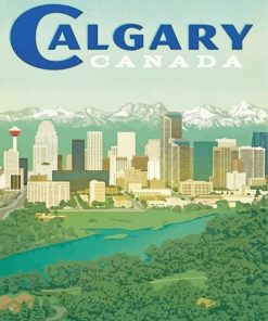 Calgary Alberta Canada Diamond Paintings
