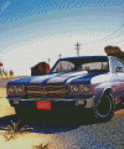 Chevy Chevelle Ss 1970 Diamond Painting