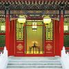 Chinese Palace Door Diamond Painting