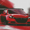 Dodge Dart Race Car Diamond Paintings