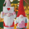 Gnomes Valentine Day Diamond Painting