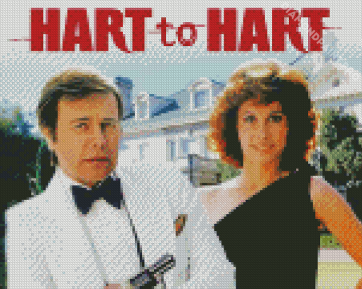 Hart To Hart Poster Diamond Painting