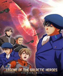 Legend Of The Galactic Heroes Vintage Anime Diamond Paintings