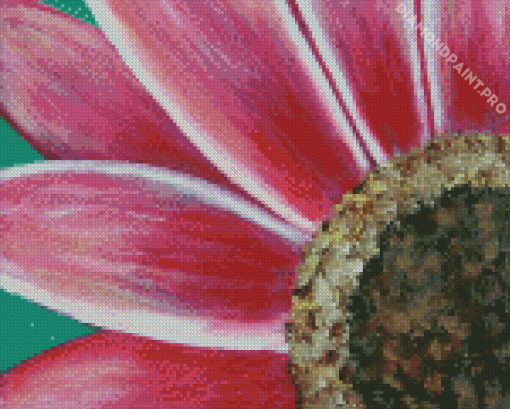 Pink Sunflower Diamond Painting