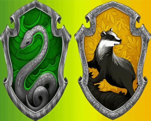 Slytherin Hufflepuff Diamond Paintings