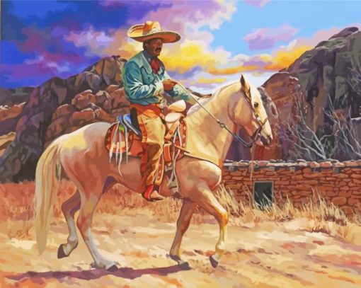 Spanish Cowboy Diamond Paintings