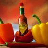 Tabasco With Peppers Diamond Painting