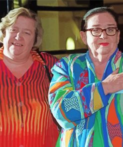 Two Fat Ladies Characters Diamond Paintings