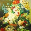 Van Huysum Still Life With Flowers Diamond Paintings