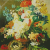 Van Huysum Still Life With Flowers Diamond Paintings