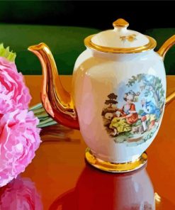 Victorian Teapot Diamond Painting