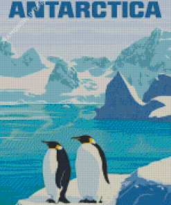 Aesthetic Antarctica Poster Diamond Painting